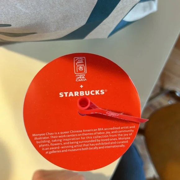 Mon Yee Chau limited edition cold to go tumbler, 24oz, spring 2024 - Picture 2 of 4